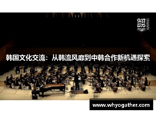 韩国文化交流：从韩流风靡到中韩合作新机遇探索